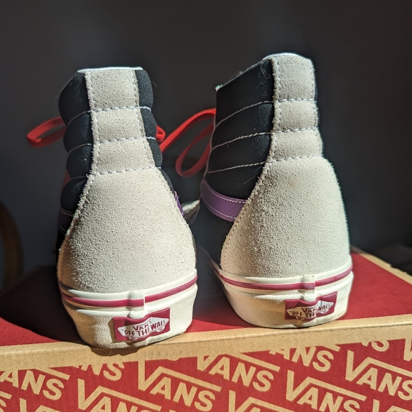 Vans Sk8-HI Retro Sport Black Amaranth - Picture 3 of 7